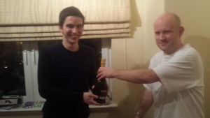 Runner-up Clement Sreeves